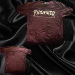 Maroon Thrasher T-shirt